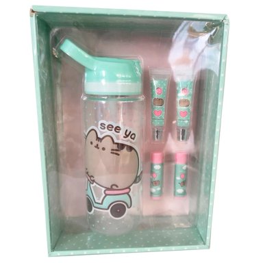 SET BOTELLA + 4 LABIALES PUSHEEN - 1