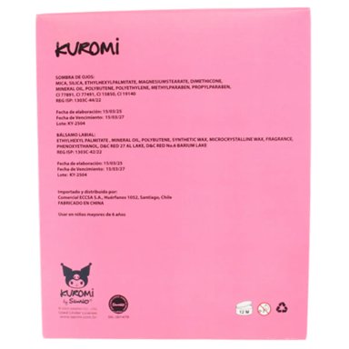 SET PALETA SOMBRAS + ACCESORIOS KUROMI - 2
