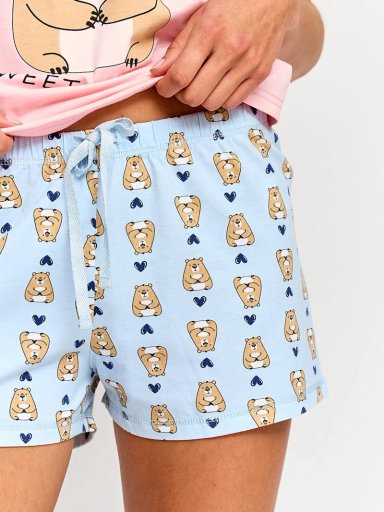 SHORT DE PIJAMA MUJER INDEX FULL PRINT - 4