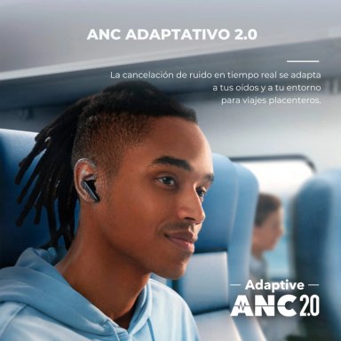 AUDÍFONOS SOUNDCORE TRUE WIRELESS LIBERTY 4 NC BLUETOOTH NEGRO - 4