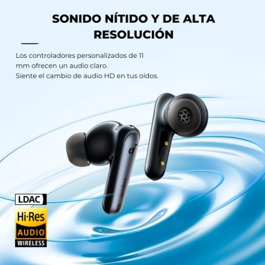 AUDÍFONOS SOUNDCORE TRUE WIRELESS LIBERTY 4 NC BLUETOOTH NEGRO - 5