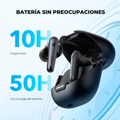 AUDÍFONOS SOUNDCORE TRUE WIRELESS LIBERTY 4 NC BLUETOOTH NEGRO - 6