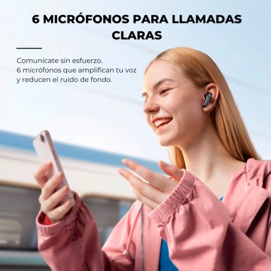 AUDÍFONOS SOUNDCORE TRUE WIRELESS LIBERTY 4 NC BLUETOOTH NEGRO - 7