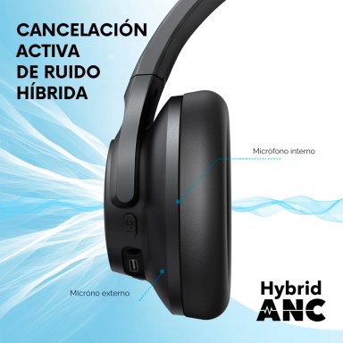 AUDÍFONOS SOUNDCORE ON EAR LIFE Q20I BLUETOOTH NEGRO - 11