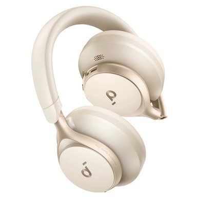 AUDÍFONOS SOUNDCORE ON EAR SPACE ONE BLUETOOTH CREMA - 4
