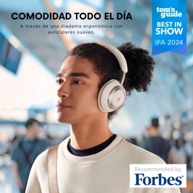 AUDÍFONOS SOUNDCORE ON EAR SPACE ONE PRO BLUETOOTH BLANCO - 7
