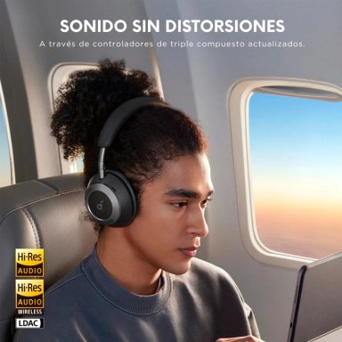 AUDÍFONOS SOUNDCORE ON EAR SPACE ONE PRO BLUETOOTH NEGRO - 5