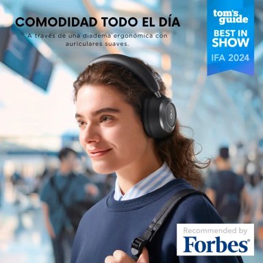 AUDÍFONOS SOUNDCORE ON EAR SPACE ONE PRO BLUETOOTH NEGRO - 7