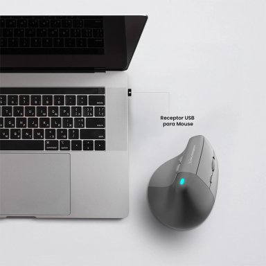 MOUSE INALÁMBRICO VOLKANO SERIE ERGO - 9