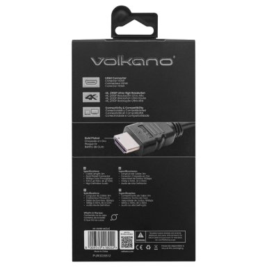 CABLE HDMI VOLKANO 4K SERIE DIGITAL 3M - 8