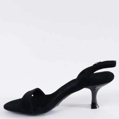 SANDALIAS MUJER JEFFREY CAMPBELL CUERO NEGRO AUGUSTINE  - 4