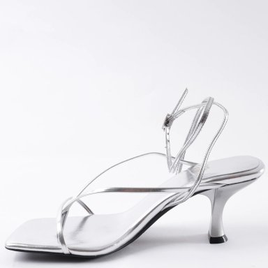 SANDALIAS MUJER JEFFREY CAMPBELL PLATEADO FLUXX  - 4