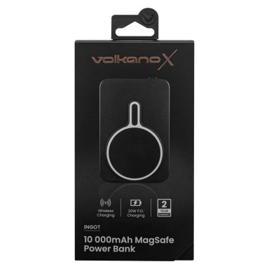 CARGADOR VOLKANO SERIE INGOT VKX-9031-BK MEAGSAFE 10000MAH - 8