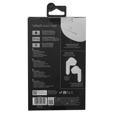 AUDÍFONOS VOLKANO IN EAR SERIE SLEEK BLUETOOTH - 9