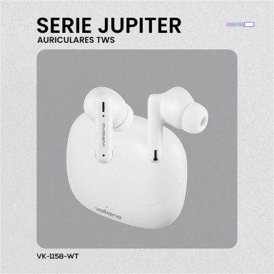 AUDÍFONOS VOLKANO IN EAR SERIE JUPITER BLUETOOTH - 7