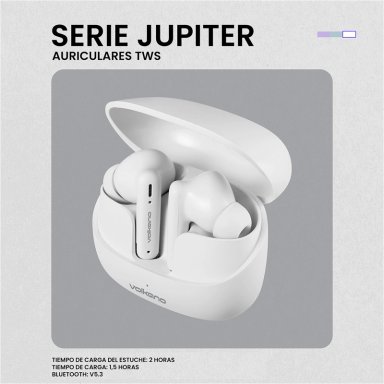 AUDÍFONOS VOLKANO IN EAR SERIE JUPITER BLUETOOTH - 8