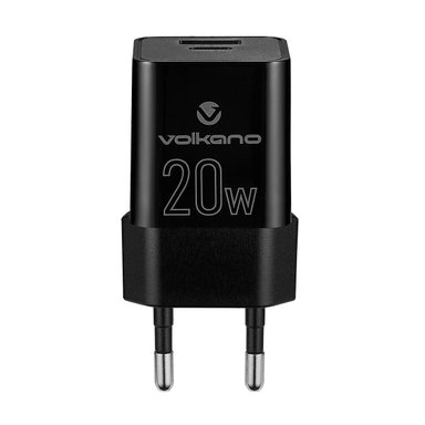 CARGADOR DE CELULAR 20W VOLKANO - 1