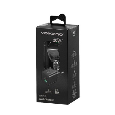 CARGADOR DE CELULAR 20W VOLKANO - 7