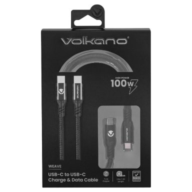 CABLE USB C 100W VOLKANO SERIE WEAV - 9