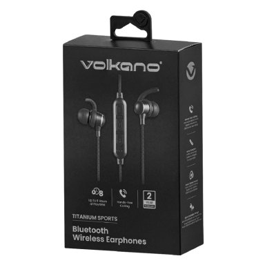 AUDÍFONOS VOLKANO IN EAR SERIE TITANIUM BLUETOOTH - 7