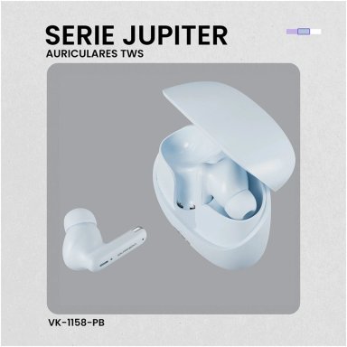 AUDÍFONOS VOLKANO IN EAR SERIE JUPITER BLUETOOTH - 7