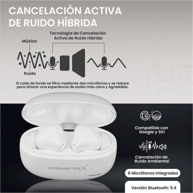 AUDÍFONOS VOLKANO IN EAR VXT200S BLUETOOTH - 13