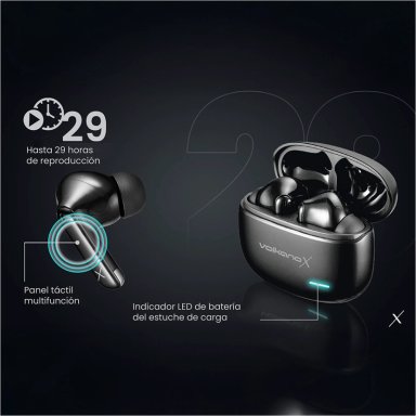 AUDÍFONOS VOLKANO IN EAR VXT200S BLUETOOTH - 12