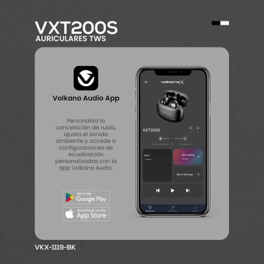 AUDÍFONOS VOLKANO IN EAR VXT200S BLUETOOTH - 14