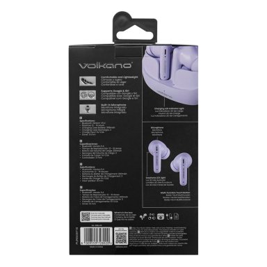 AUDÍFONOS VOLKANO IN EAR SERIE JUPITER BLUETOOTH - 9
