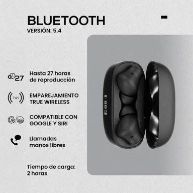 AUDÍFONOS VOLKANO IN EAR SERIE COVE BLUETOOTH - 9