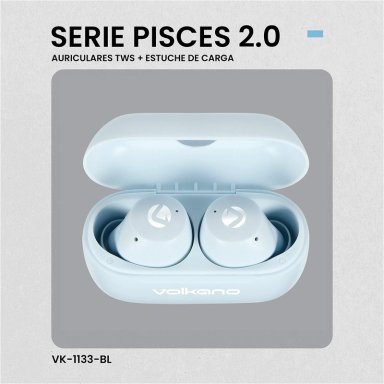 AUDÍFONOS VOLKANO IN EAR SERIE PISCES 2.0 BLUETOOTH - 11