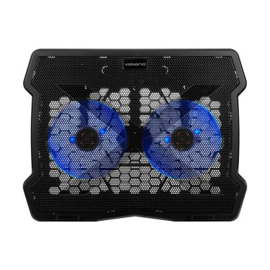 BASE PARA NOTEBOOK VOLKANO SERIE POLAR CON DOBLE VENTILADOR 15.6” - 1