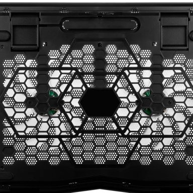 BASE PARA NOTEBOOK VOLKANO SERIE POLAR CON DOBLE VENTILADOR 15.6” - 5