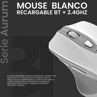 MOUSE INALÁMBRICO VOLKANO SERIE AURUM - 4