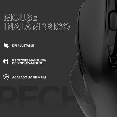 MOUSE INALÁMBRICO VOLKANO SERIE AURUM - 6