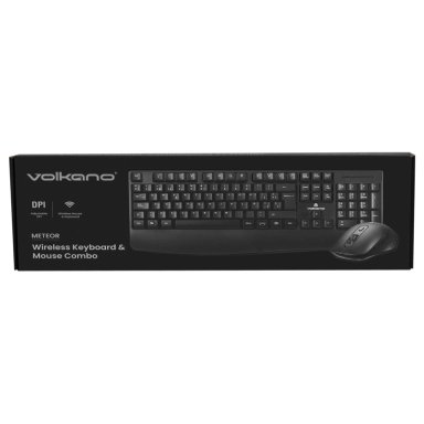 SET VOLKANO SERIE METEOR TECLADO + MOUSE INALÁMBRICO - 14