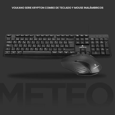 SET VOLKANO KRYPTON TECLADO + MOUSE - 10