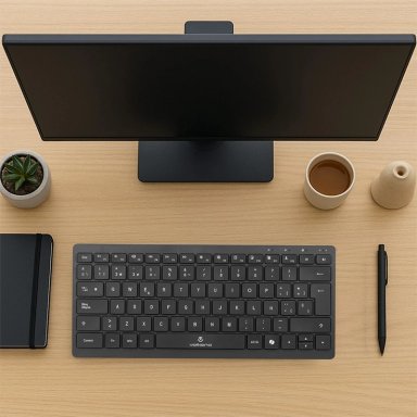 TECLADO INALÁMBRICO VOLKANO GALENA DUAL - 8
