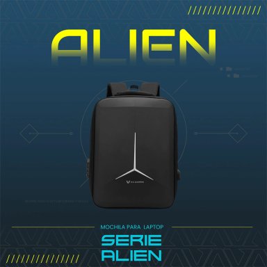 MOCHILA VOLKANO VX GAMING ALIEN 20L - 7