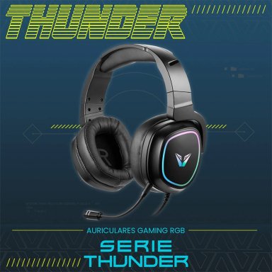 AUDÍFONOS VOLKANO ON EAR VX GAMING SERIE THUDER - 6