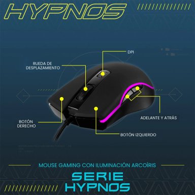 MOUSE VOLKANO VX GAMING SERIE HYPNOS - 9