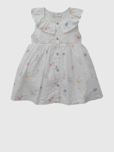 VESTIDO NIÑA COLLOKY CUELLO - 1