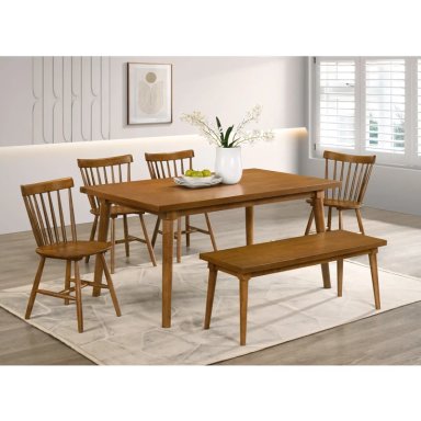 JUEGO DE COMEDOR RIPLEY HOME PAULINA 4S + BANCA - 10