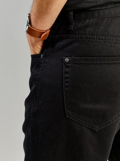 BERMUDA HOMBRE SPAVALDI ALGODÓN DENIM - 4