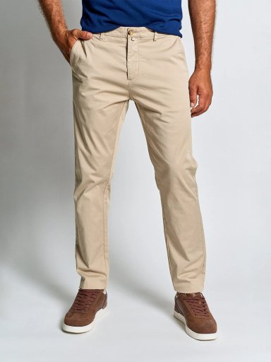 PANTALÓN HOMBRE SPAVALDI ALGODÓN CHINO LAVADO - 1