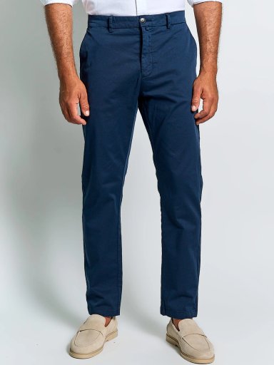 PANTALÓN HOMBRE SPAVALDI ALGODÓN CHINO LAVADO - 2