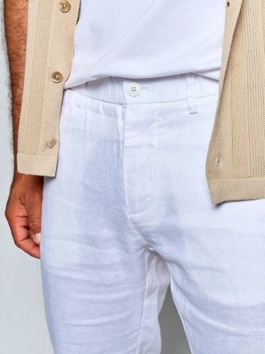 PANTALÓN HOMBRE SPAVALDI LINO  - 4