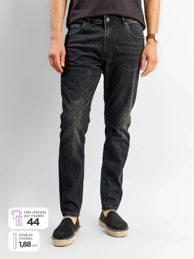 JEANS HOMBRE SPAVALDI SLIM ALGODÓN  - 1
