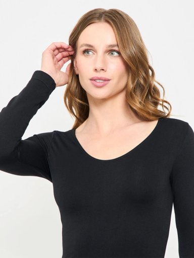 CAMISETA MANGA LARGA MUJER PALMERS SEAMLESS SEMI CONTROL 40701 - 3