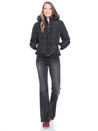 PARKA MUJER WADOS MANGA LARGA CON CAPUCHA - 2